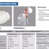 Nebulizador para atomizar medicamentos KYW1002C cod.1499 - C&D Ortopedic