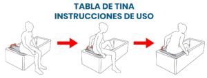 Tabla Asiento para tina/ducha