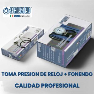 Toma Presión aneroide de Reloj Profesional Bremed BD2700