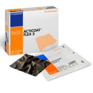 Apósito con plata para infecciones y ulceras de la piel