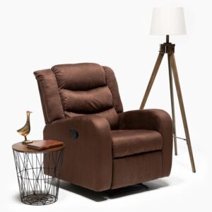 Bergere reclinable y masajeador ecocuero