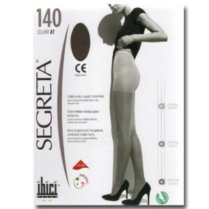 Ibici Panty Segreta 140 media de compresión medica (18-22 mmHg) color negro