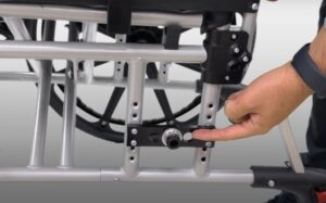 Silla de ruedas G909 ajuste centro de gravedad