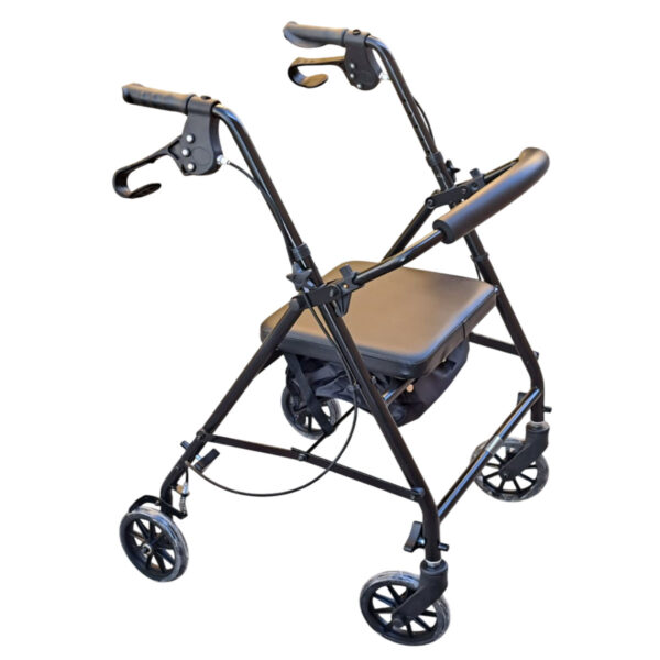 Andador tipo Roller para Adulto Mayor con asiento, Respaldo y ruedas
