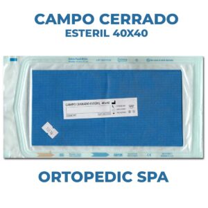 Campo cerrado Estéril de 40x40cm