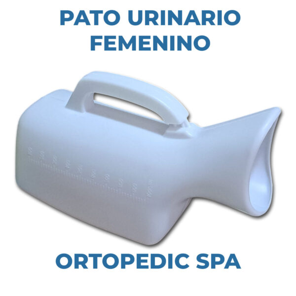 Pato Plástico urinario Femenino cod.553