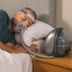 CPAP Automático ICH APAP con Humidificador-Apnea del sueño