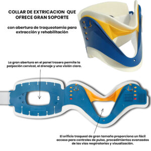 Collar Cervical Ajustable de Extricación Adulto Cod.12129