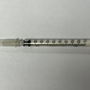 «jeringa desechable 1ml 27g x 1/2» luer slip caja 150 unidades