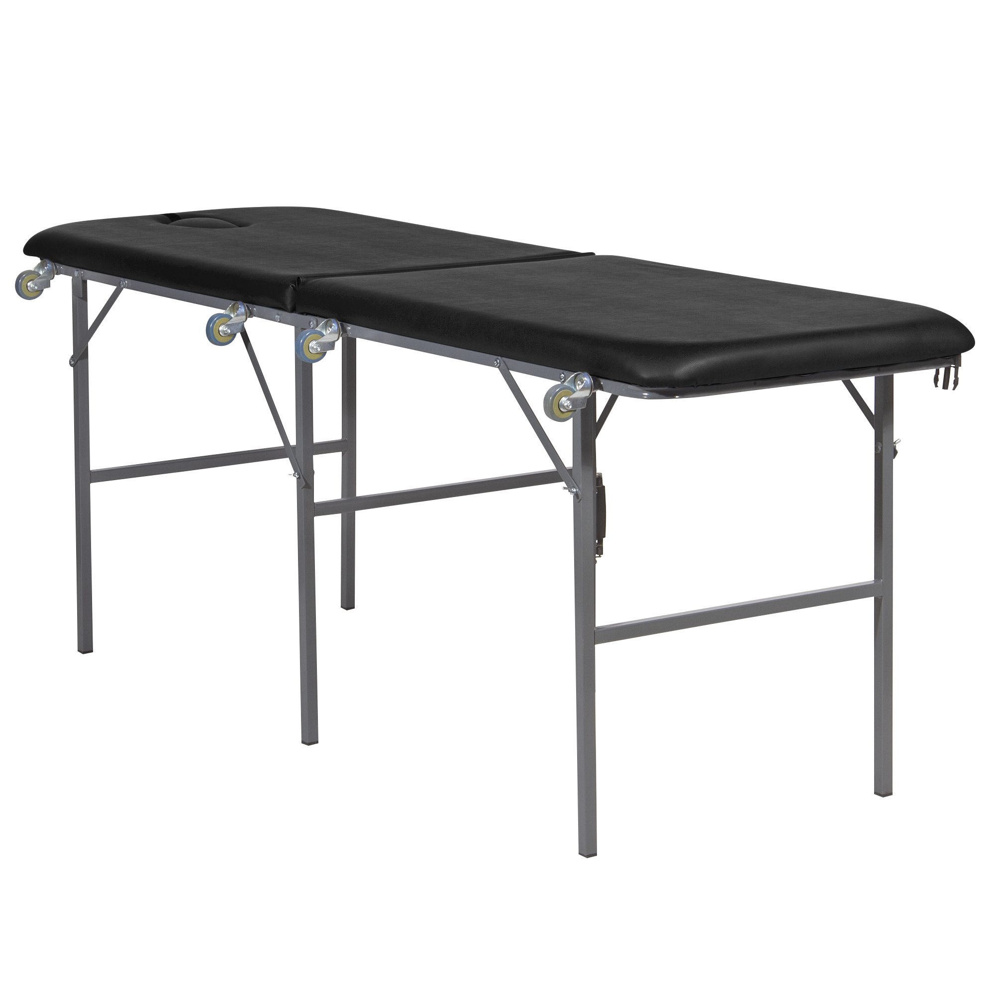 Camilla Tipo Maleta Plegable con Ruedas